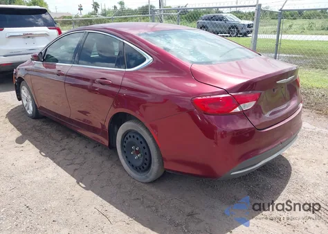 2016 Chrysler 200 Limited z USA, uszkodzony, nr VIN 1C3CCCAB0GN132716